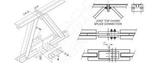 BAR JOIST BOLTED SPLICE